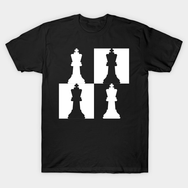 Chess kings T-Shirt by William Faria